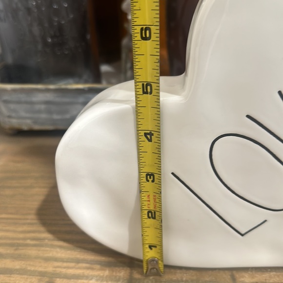 Rae Dunn LOVE Ceramic Heart - Picture 7 of 8